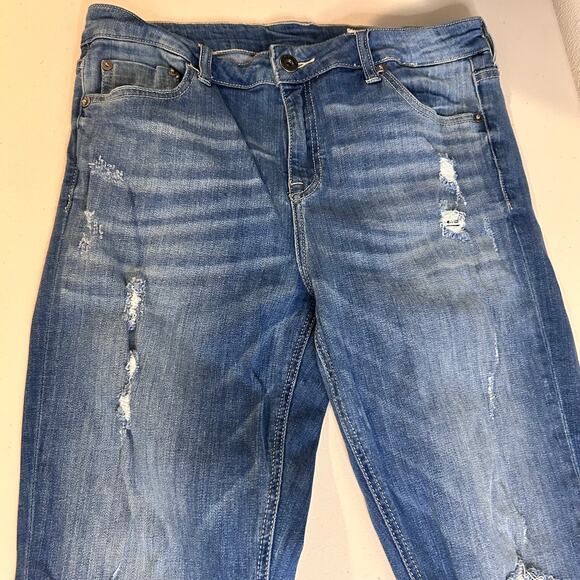 Pistola Anais Zip Cuff Skinny Distressed Jeans Denim Womens Size 30 - Picture 7 of 14